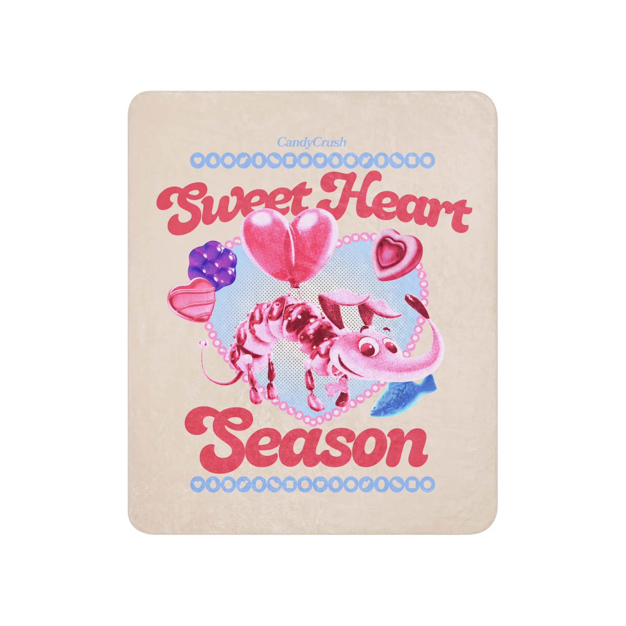 Candy Crush Blanket Sweet Heart Season - Image 5