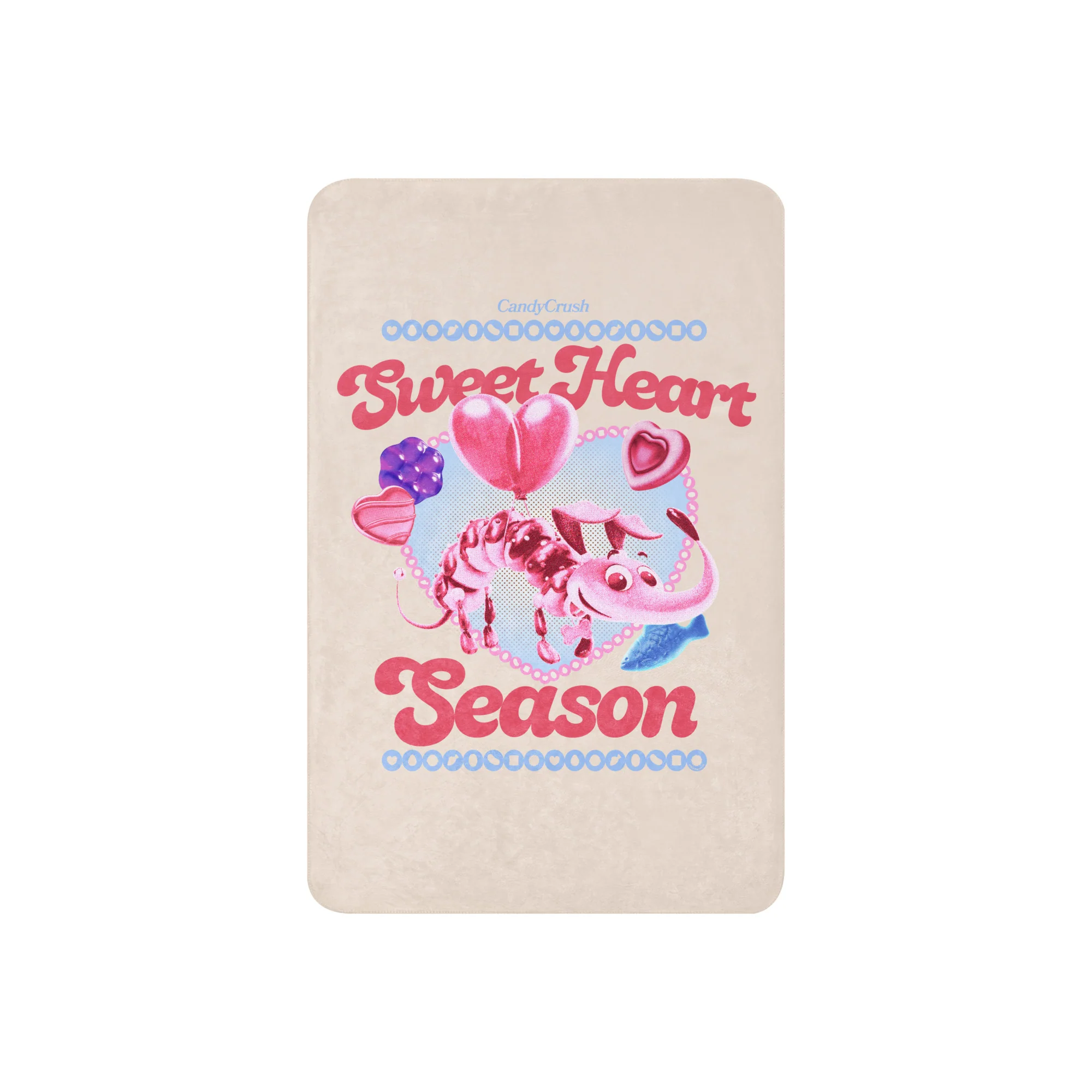 Candy Crush Blanket Sweet Heart Season - Image 7