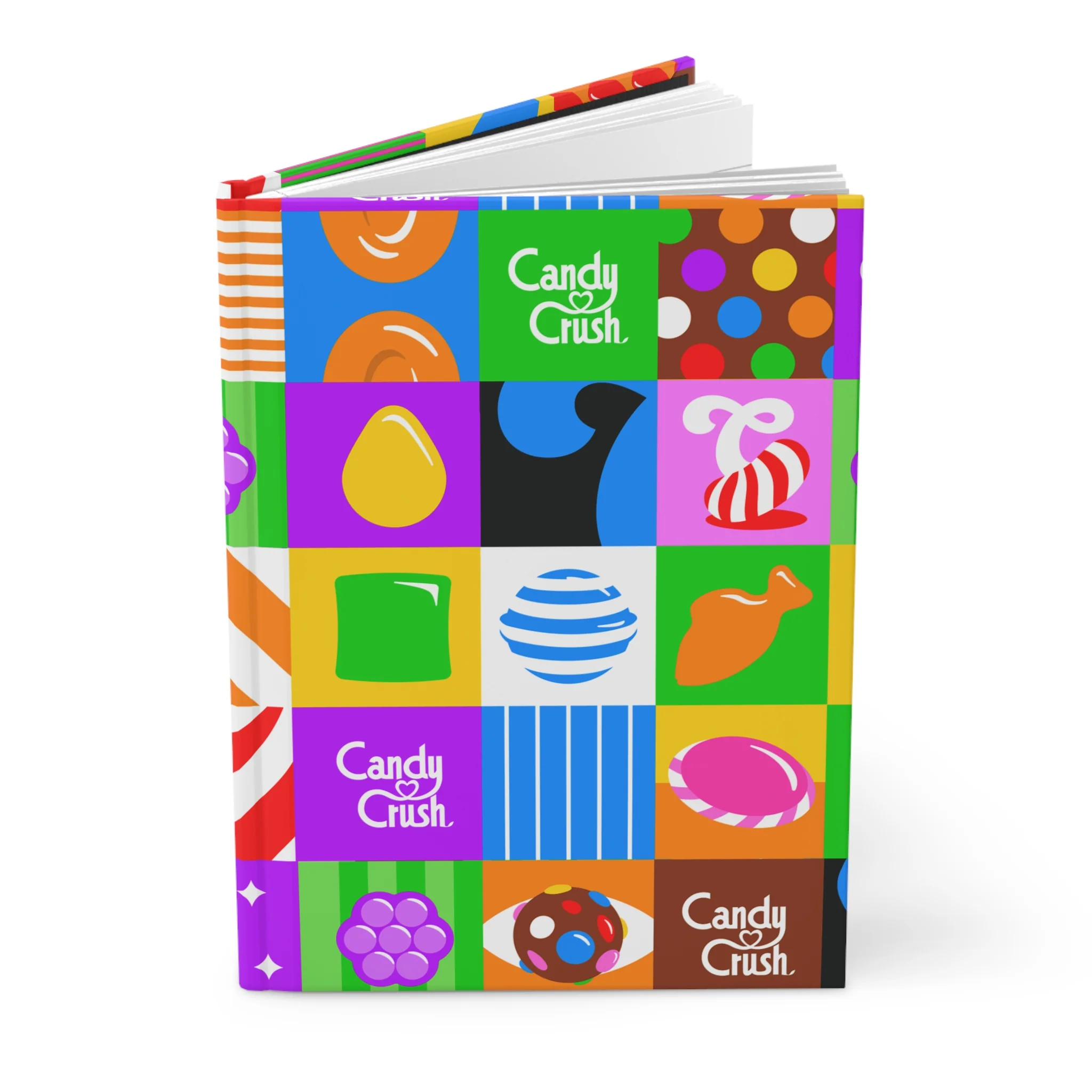 Candy Crush Pop Grid Hardcover Journal - Image 3