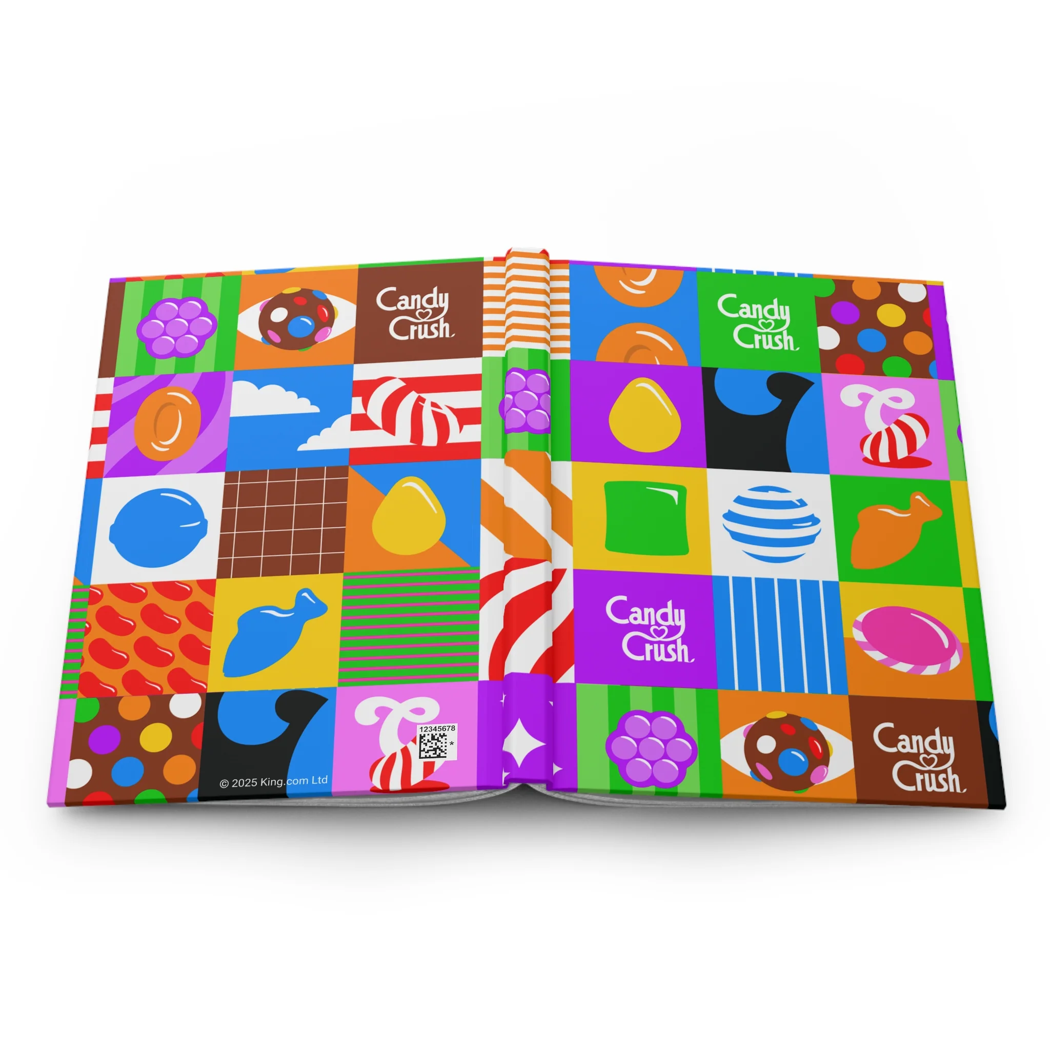 Candy Crush Pop Grid Hardcover Journal - Image 5
