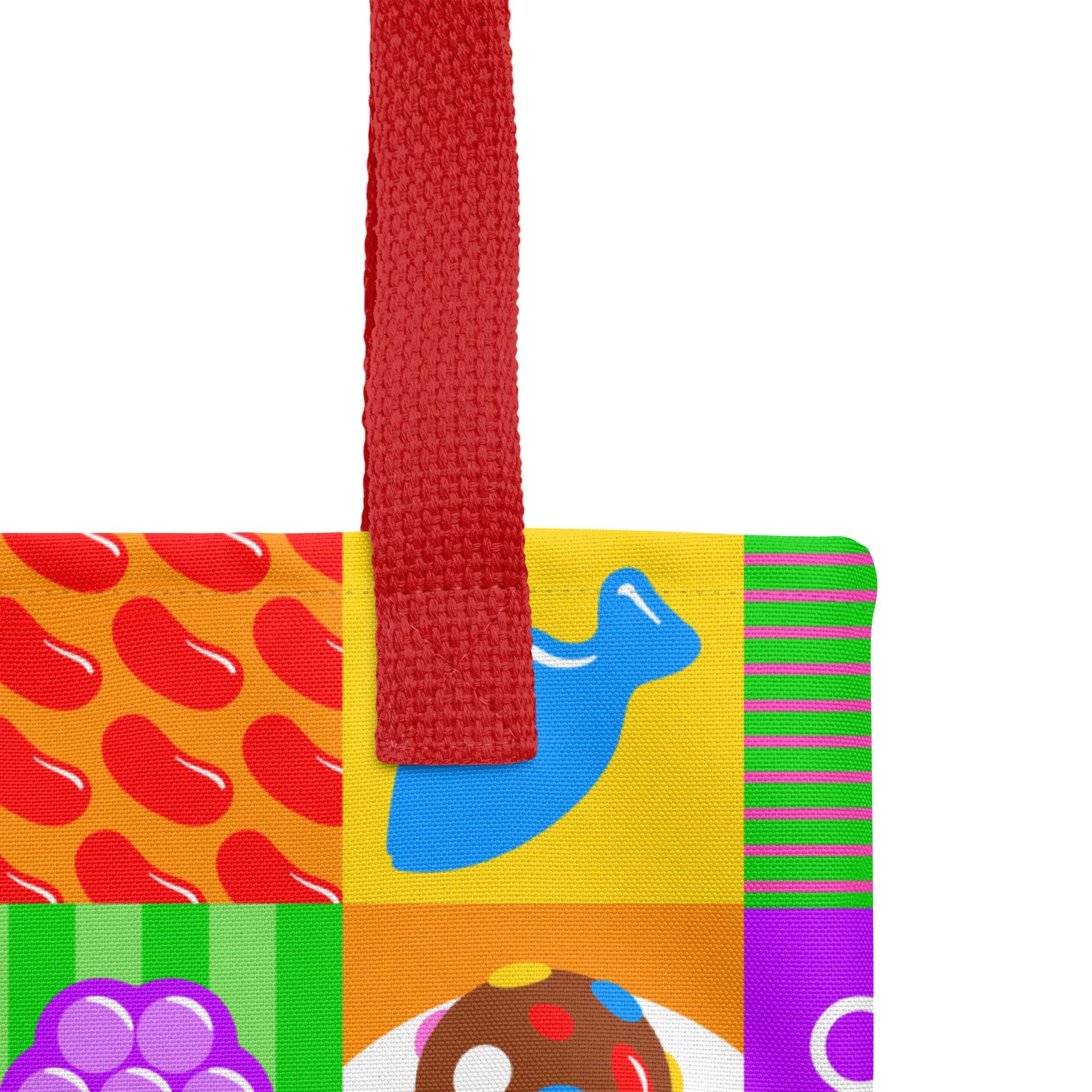 Candy Crush Pop Grid Tote Bag - Image 3
