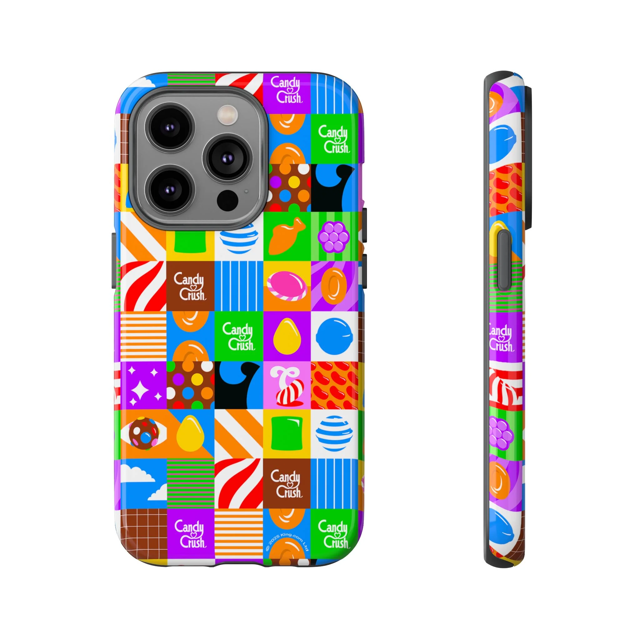 Candy Crush Pop Grid Tough Phone Case - Image 10