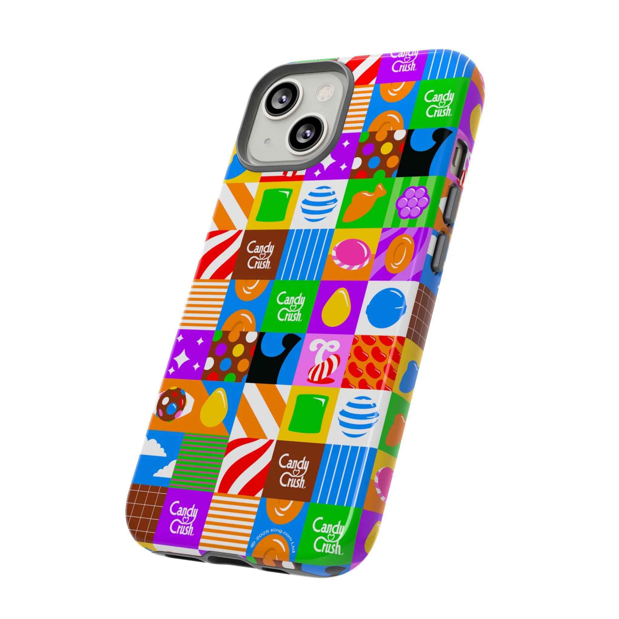 Candy Crush Pop Grid Tough Phone Case - Image 37