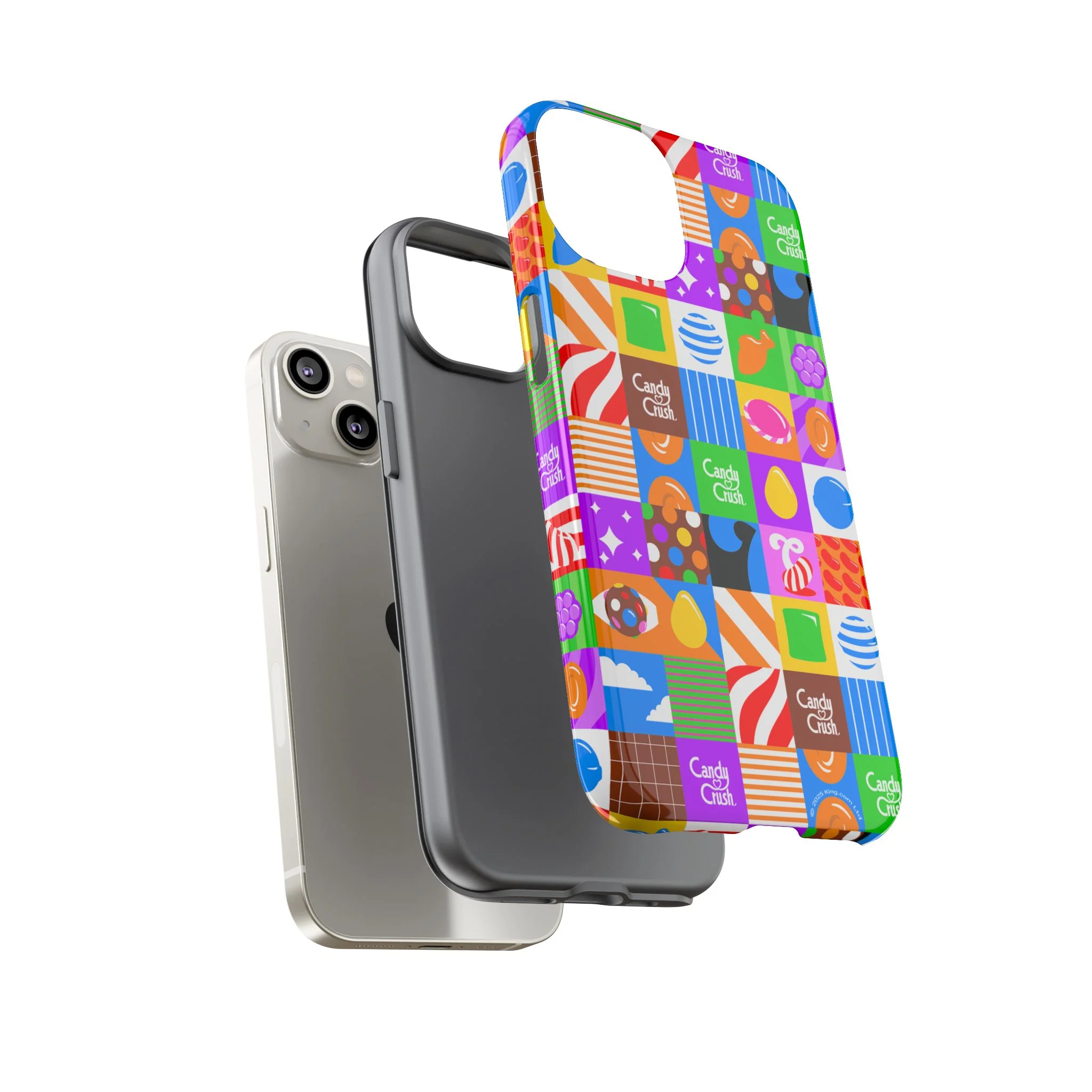 Candy Crush Pop Grid Tough Phone Case - Image 38