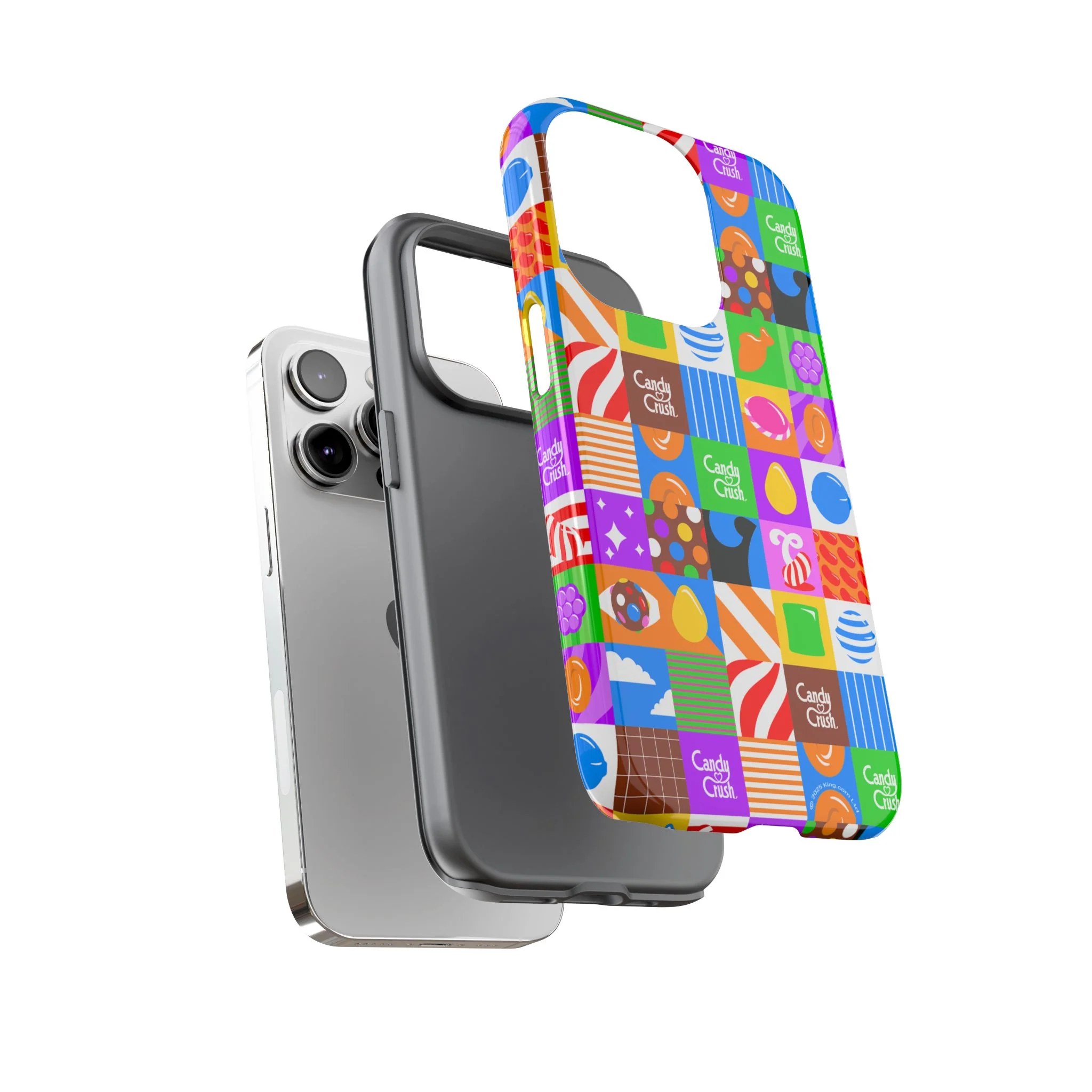 Candy Crush Pop Grid Tough Phone Case - Image 40