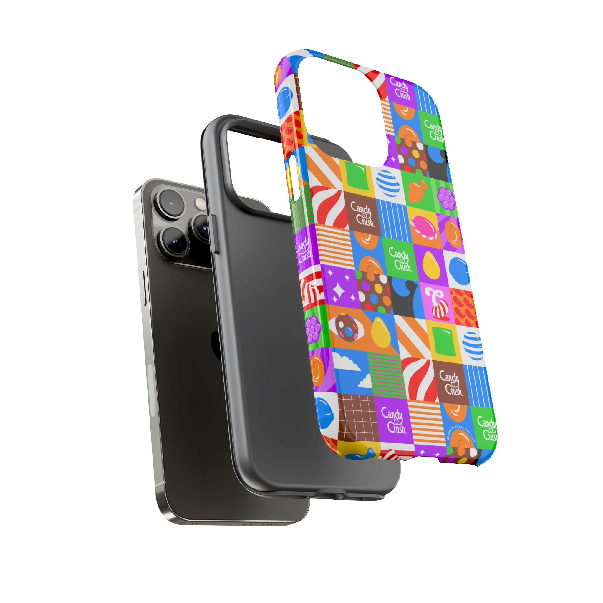 Candy Crush Pop Grid Tough Phone Case - Image 44