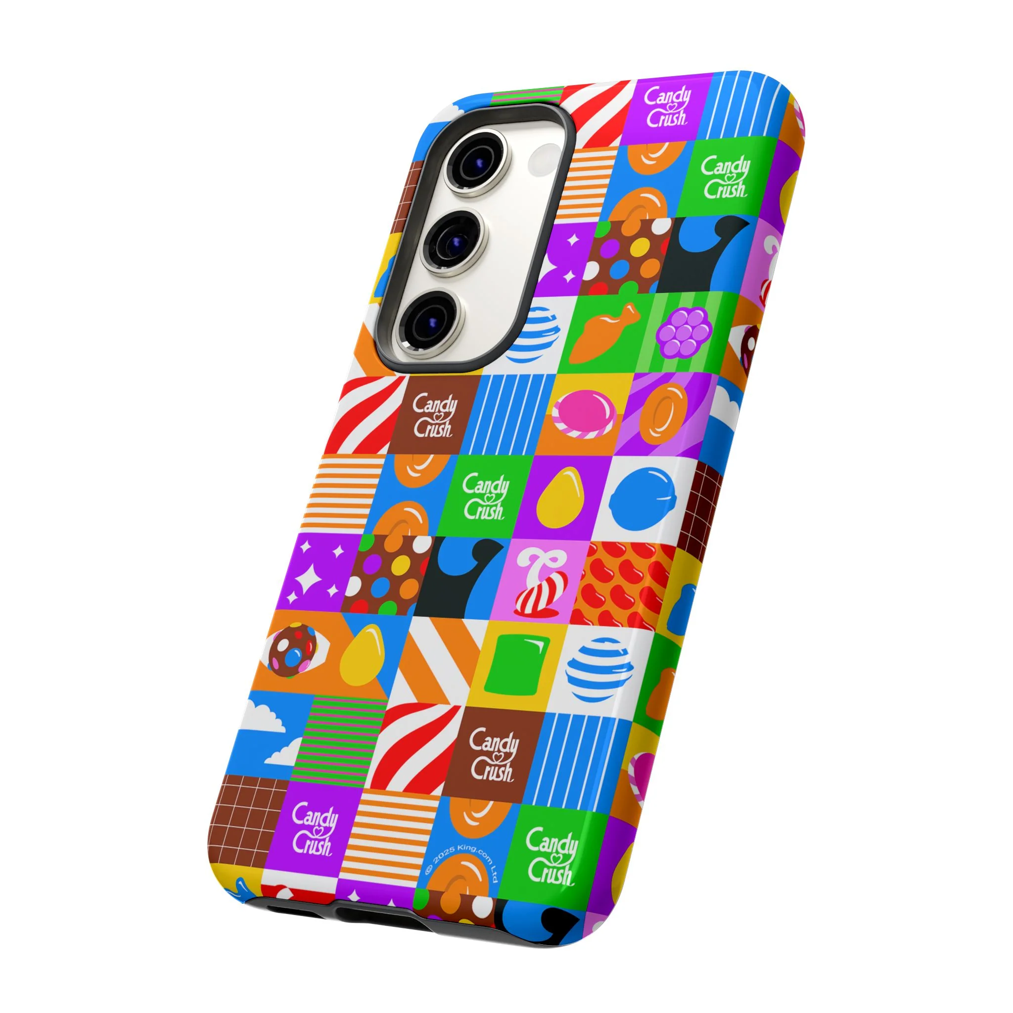 Candy Crush Pop Grid Tough Phone Case - Image 45
