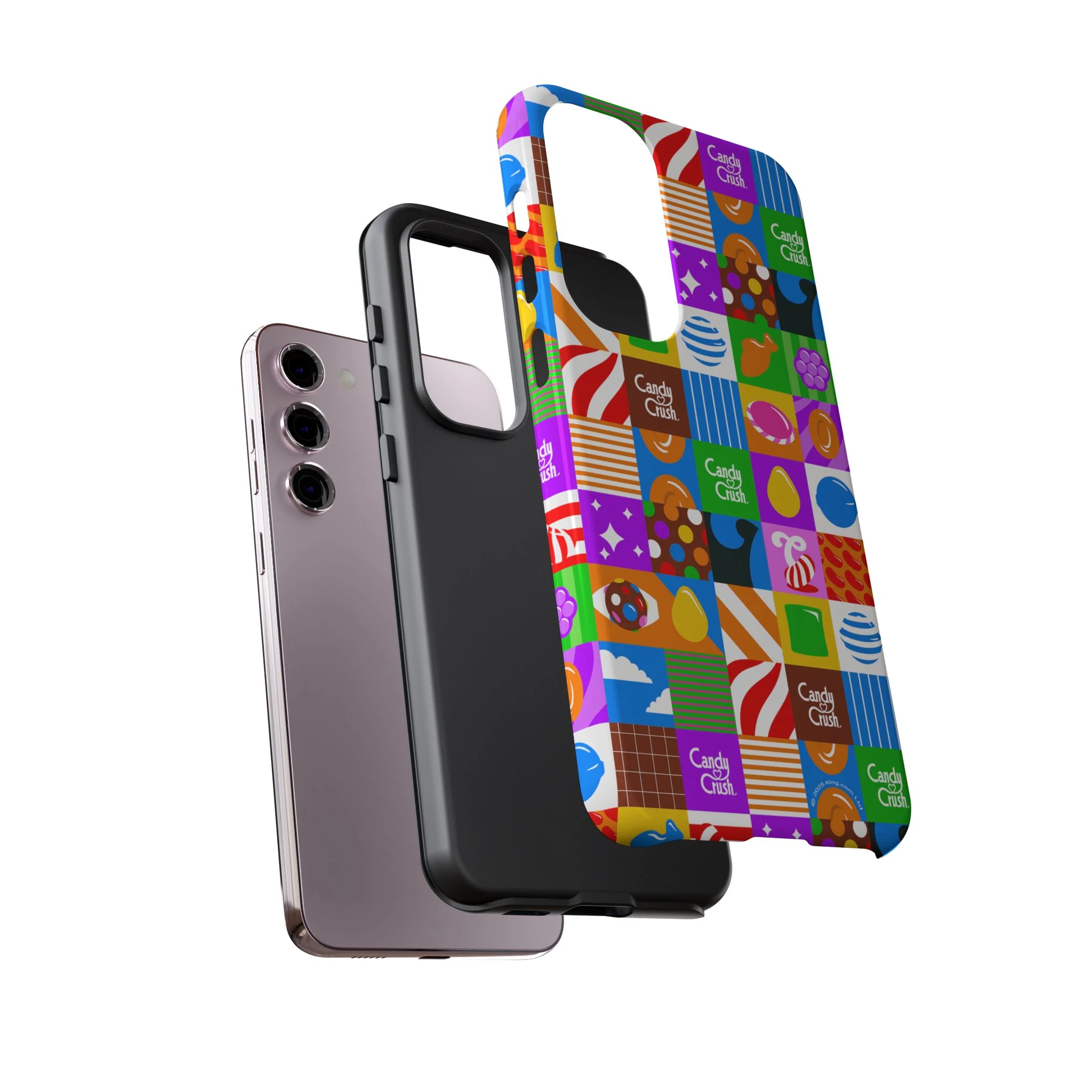 Candy Crush Pop Grid Tough Phone Case - Image 48