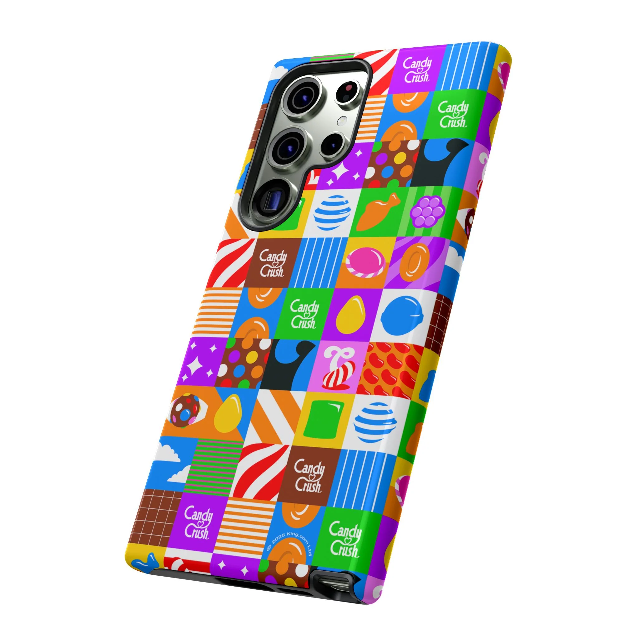 Candy Crush Pop Grid Tough Phone Case - Image 49