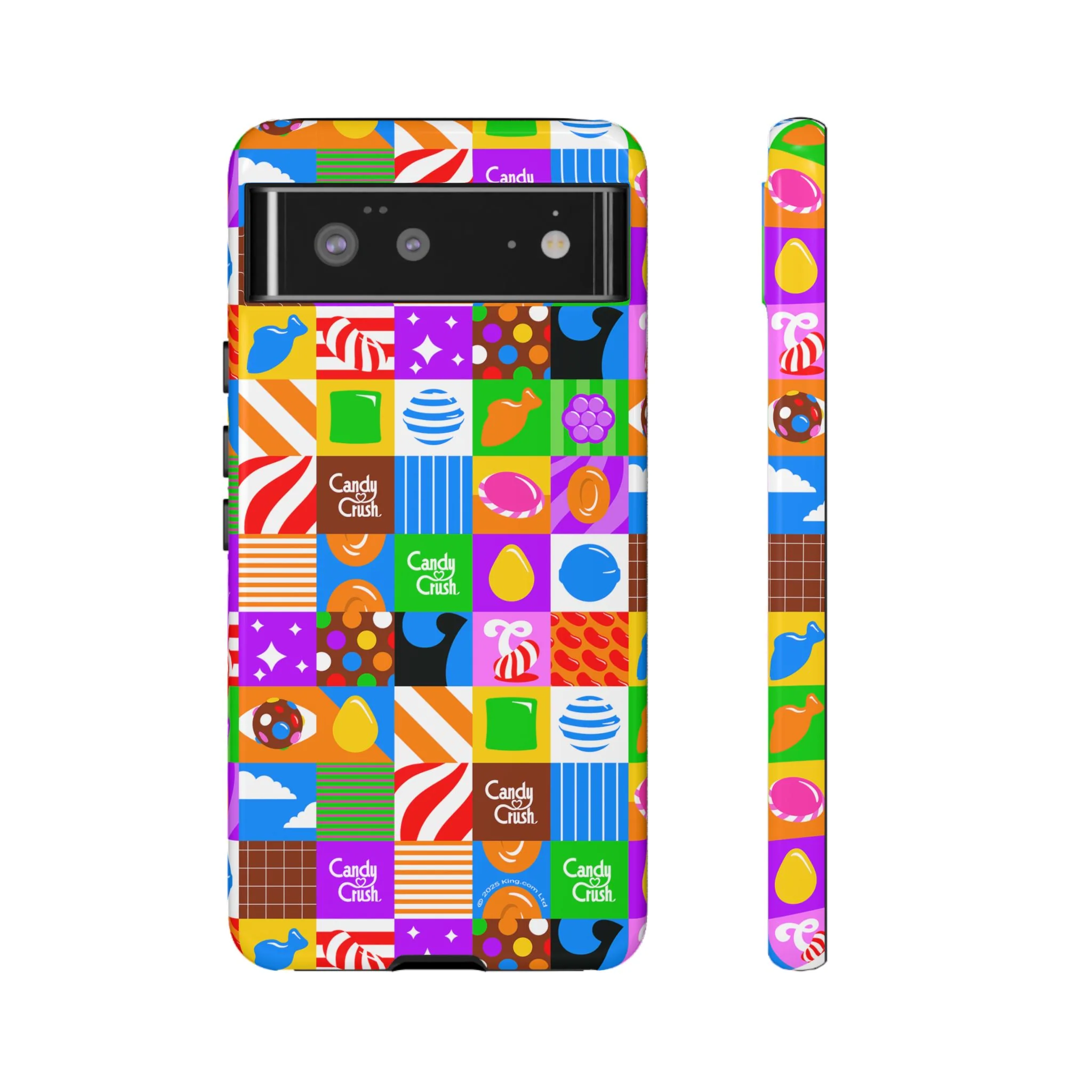 Candy Crush Pop Grid Tough Phone Case - Image 5