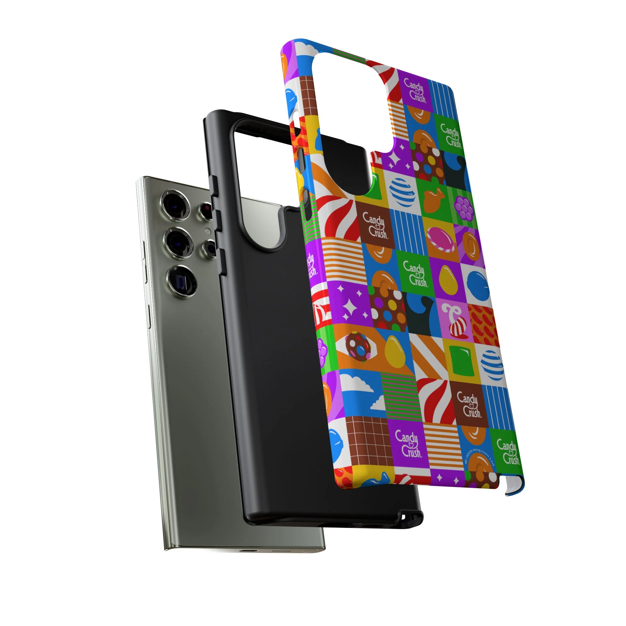 Candy Crush Pop Grid Tough Phone Case - Image 50
