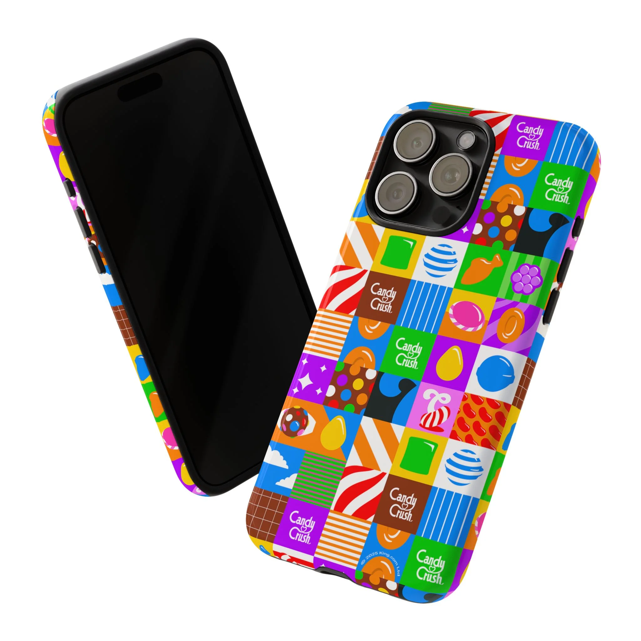 Candy Crush Pop Grid Tough Phone Case - Image 58