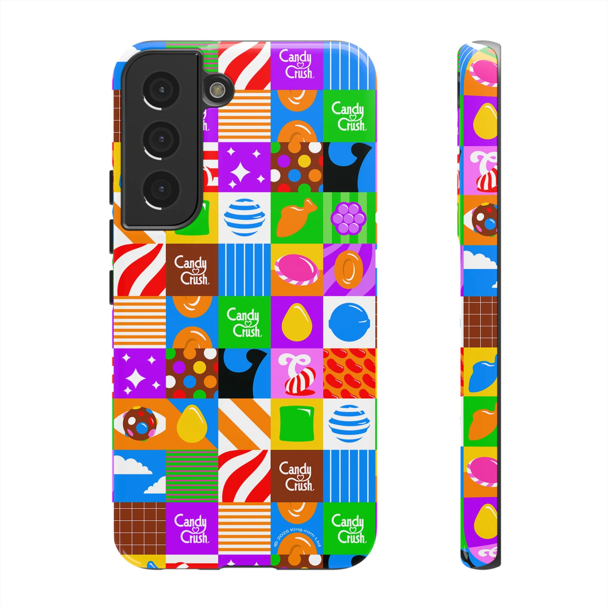 Candy Crush Pop Grid Tough Phone Case - Image 6