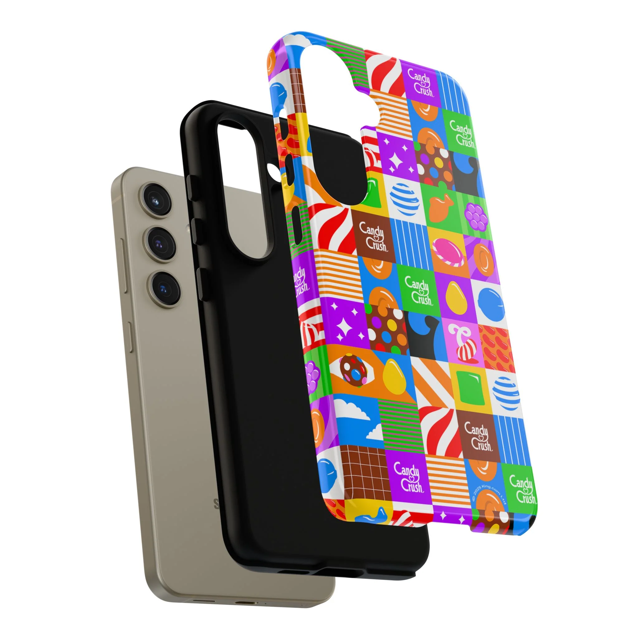 Candy Crush Pop Grid Tough Phone Case - Image 61