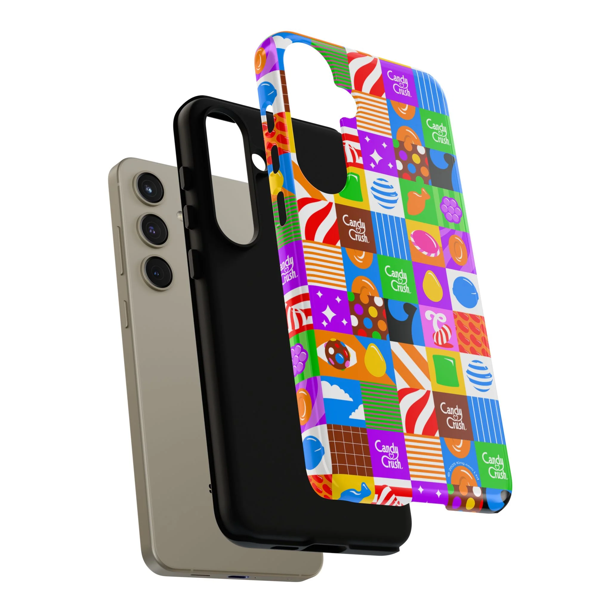 Candy Crush Pop Grid Tough Phone Case - Image 64