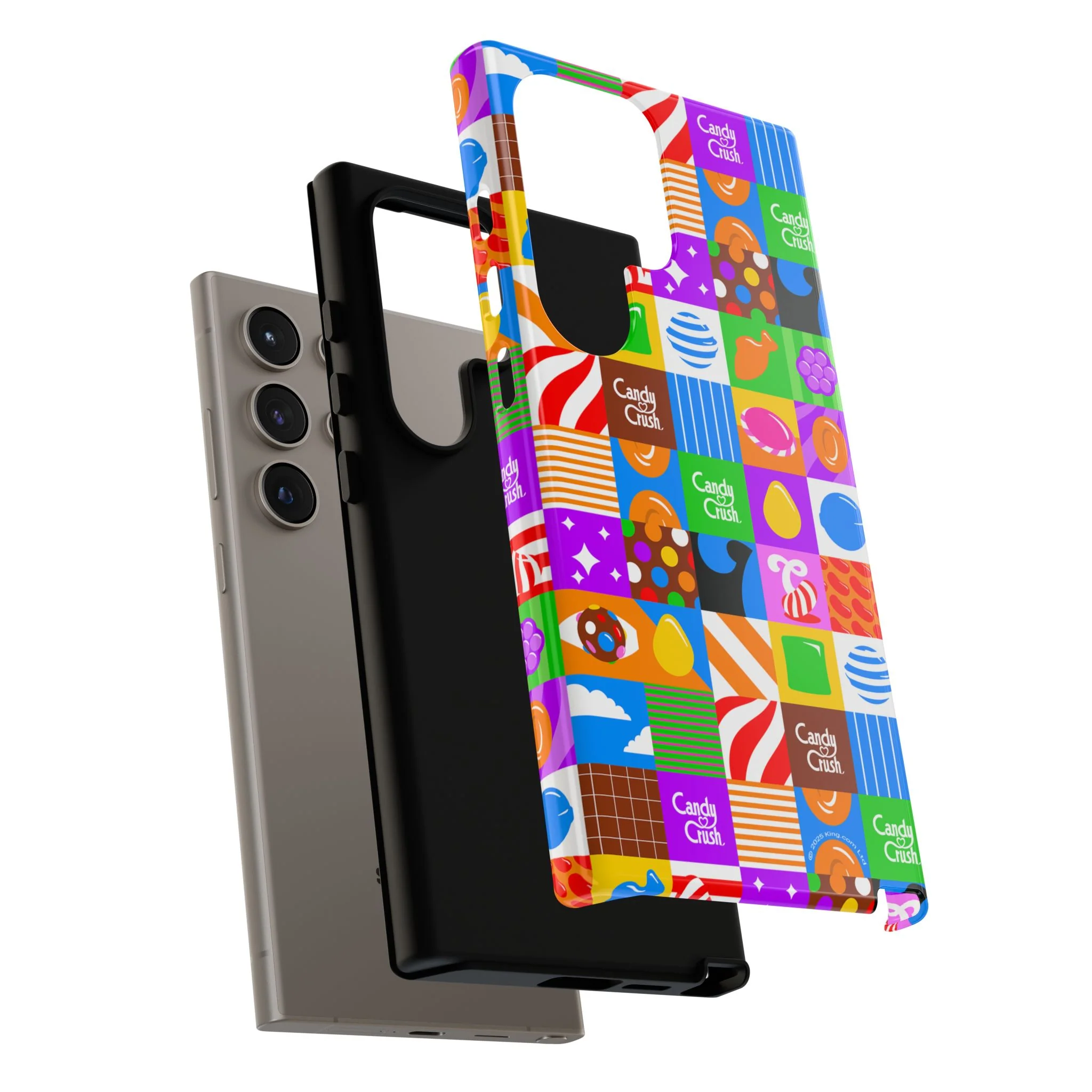 Candy Crush Pop Grid Tough Phone Case - Image 67
