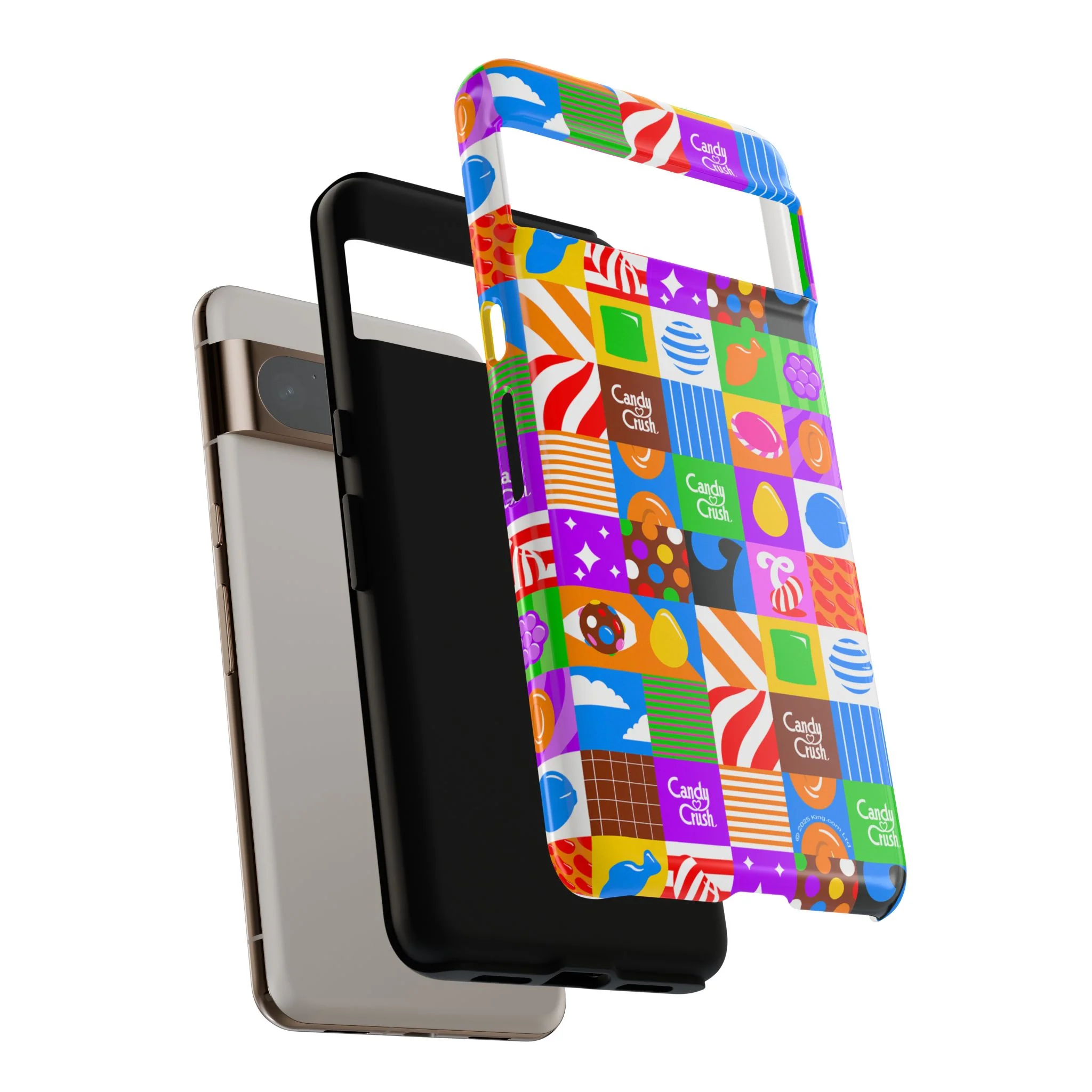 Candy Crush Pop Grid Tough Phone Case - Image 70