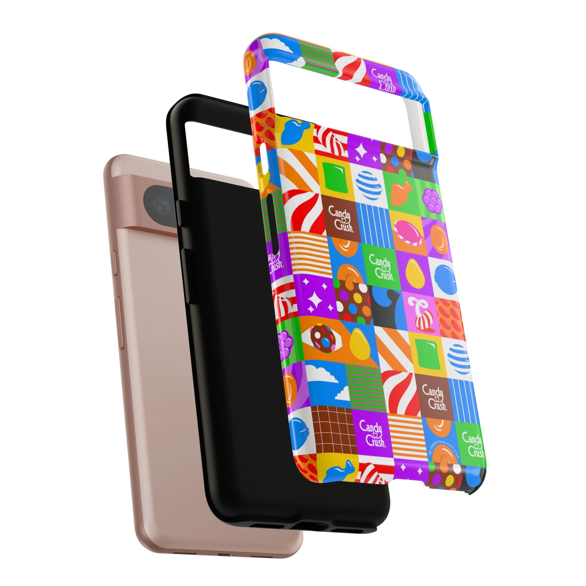 Candy Crush Pop Grid Tough Phone Case - Image 73