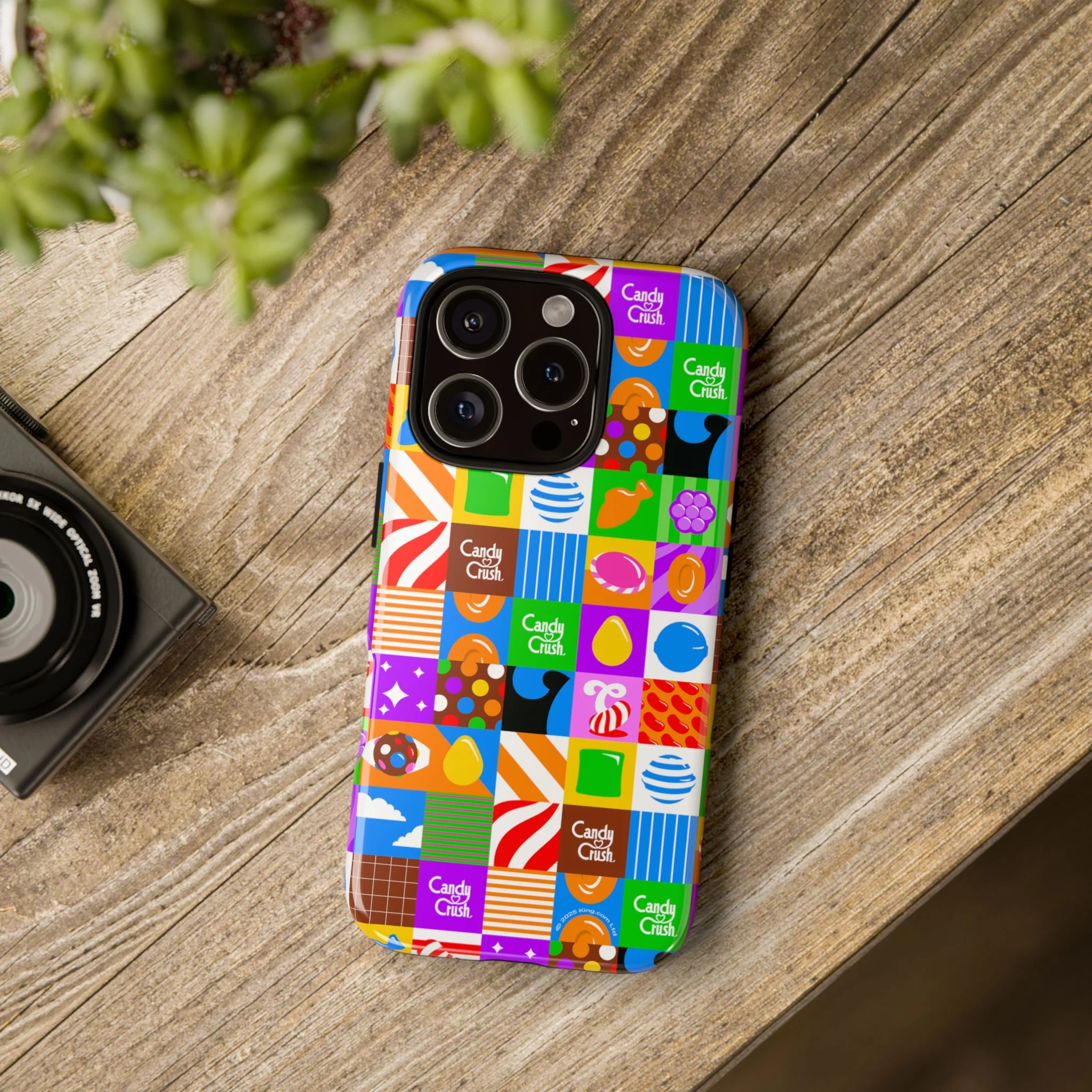 Candy Crush Pop Grid Tough Phone Case - Image 80