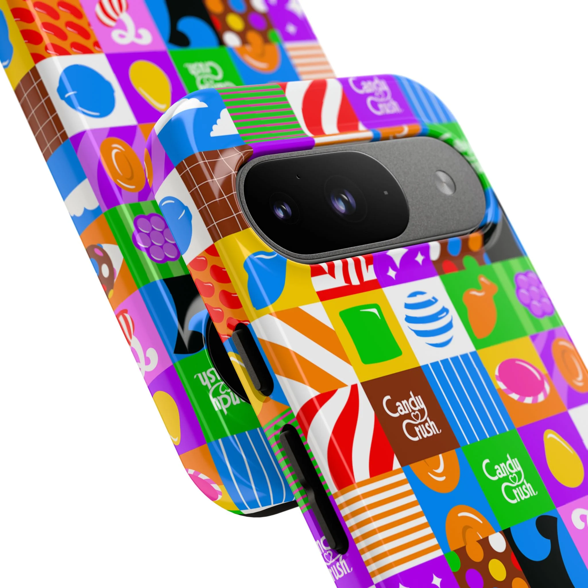 Candy Crush Pop Grid Tough Phone Case - Image 83