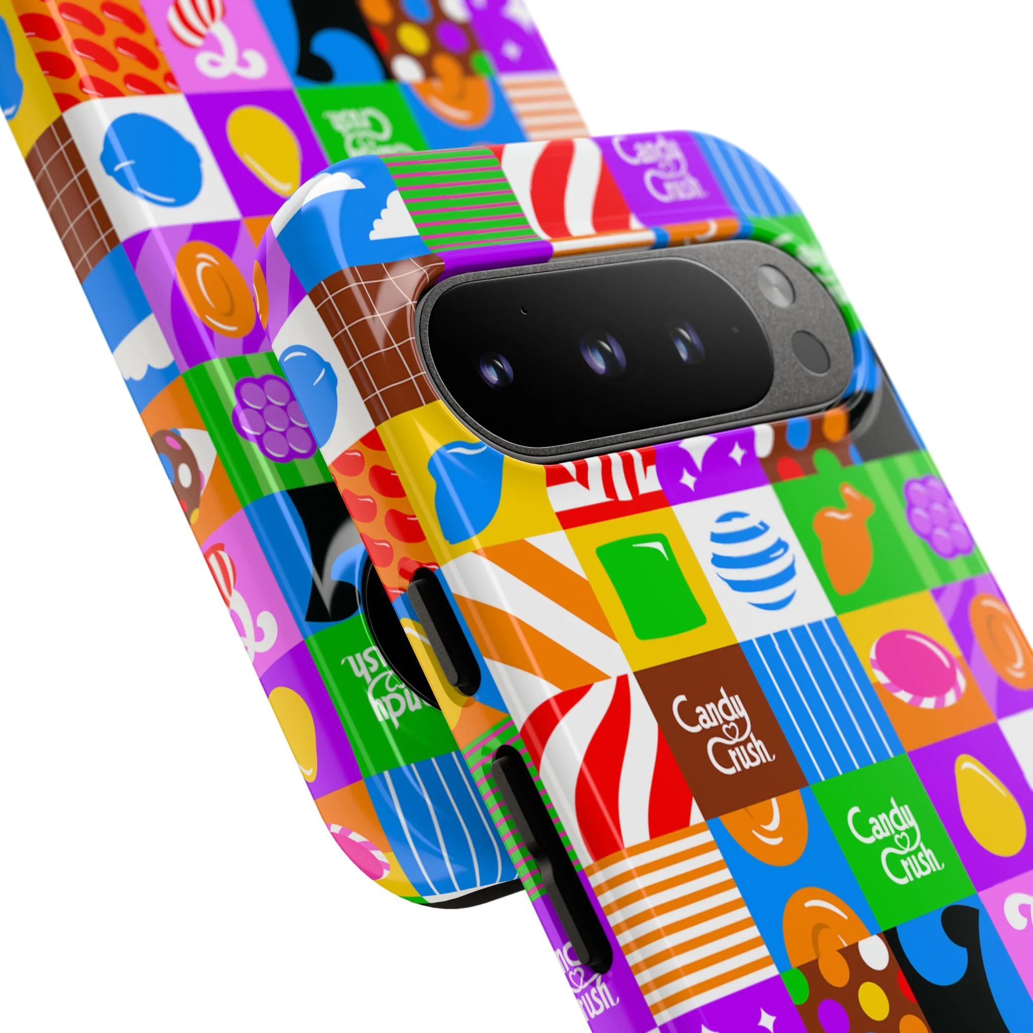 Candy Crush Pop Grid Tough Phone Case - Image 85