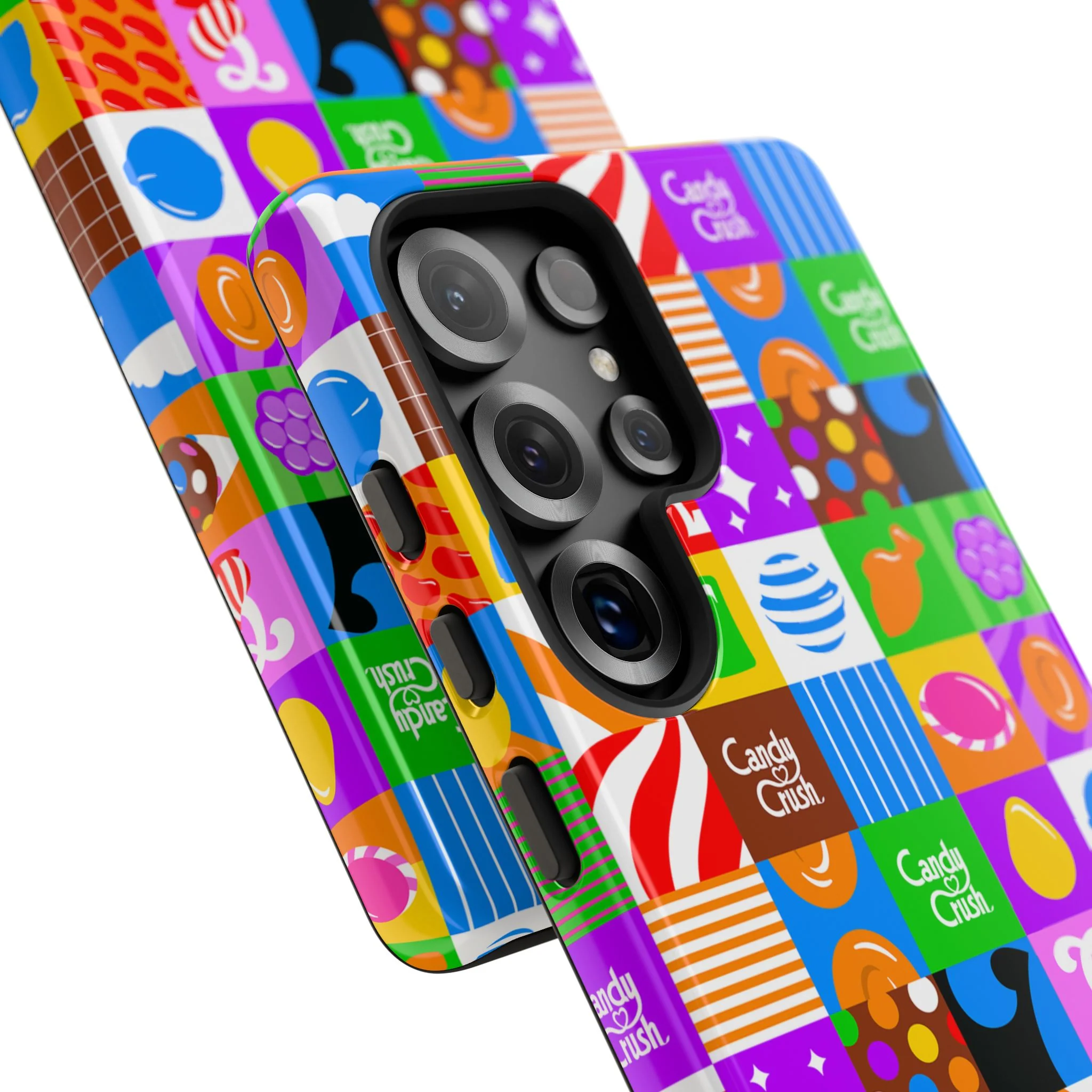 Candy Crush Pop Grid Tough Phone Case - Image 95