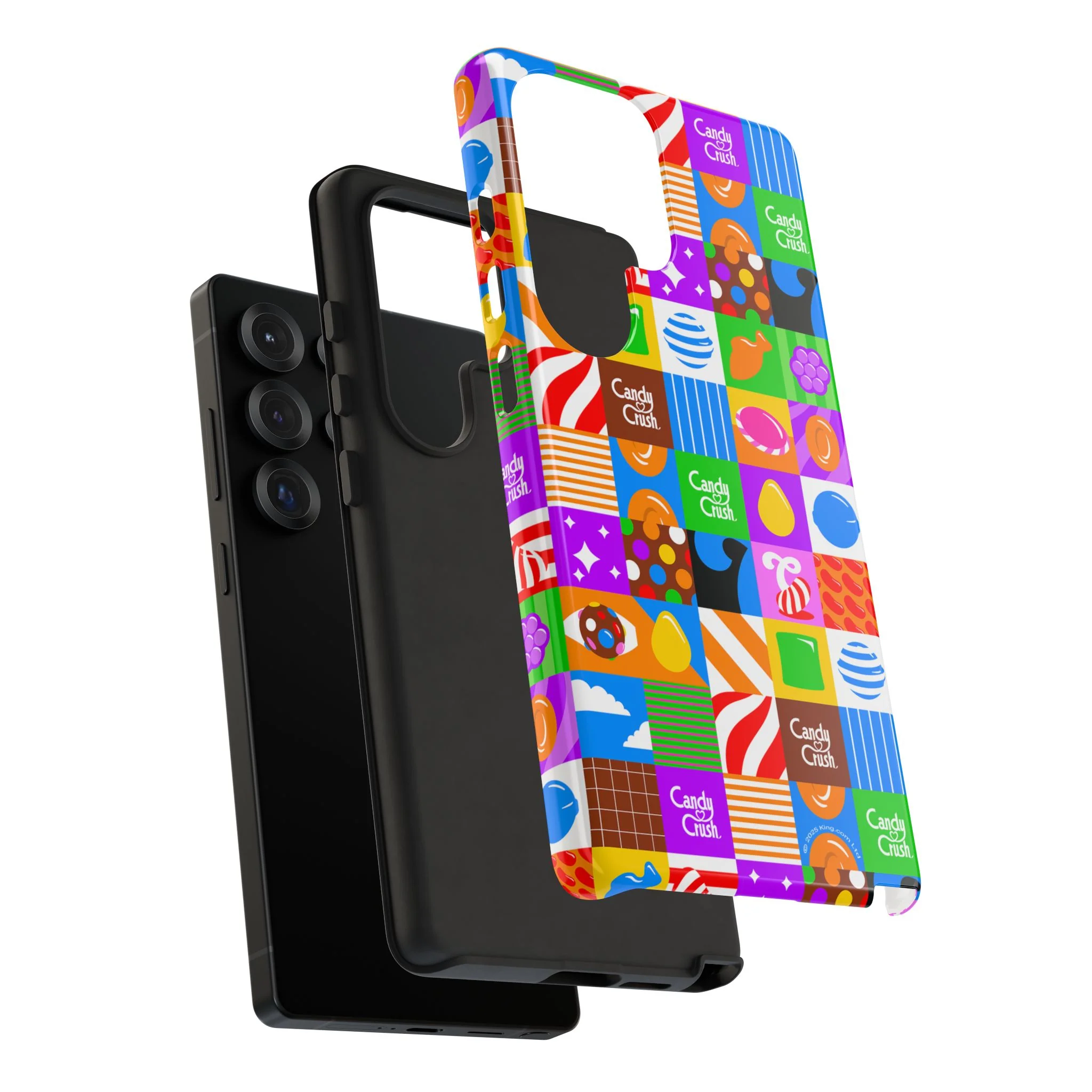 Candy Crush Pop Grid Tough Phone Case - Image 97