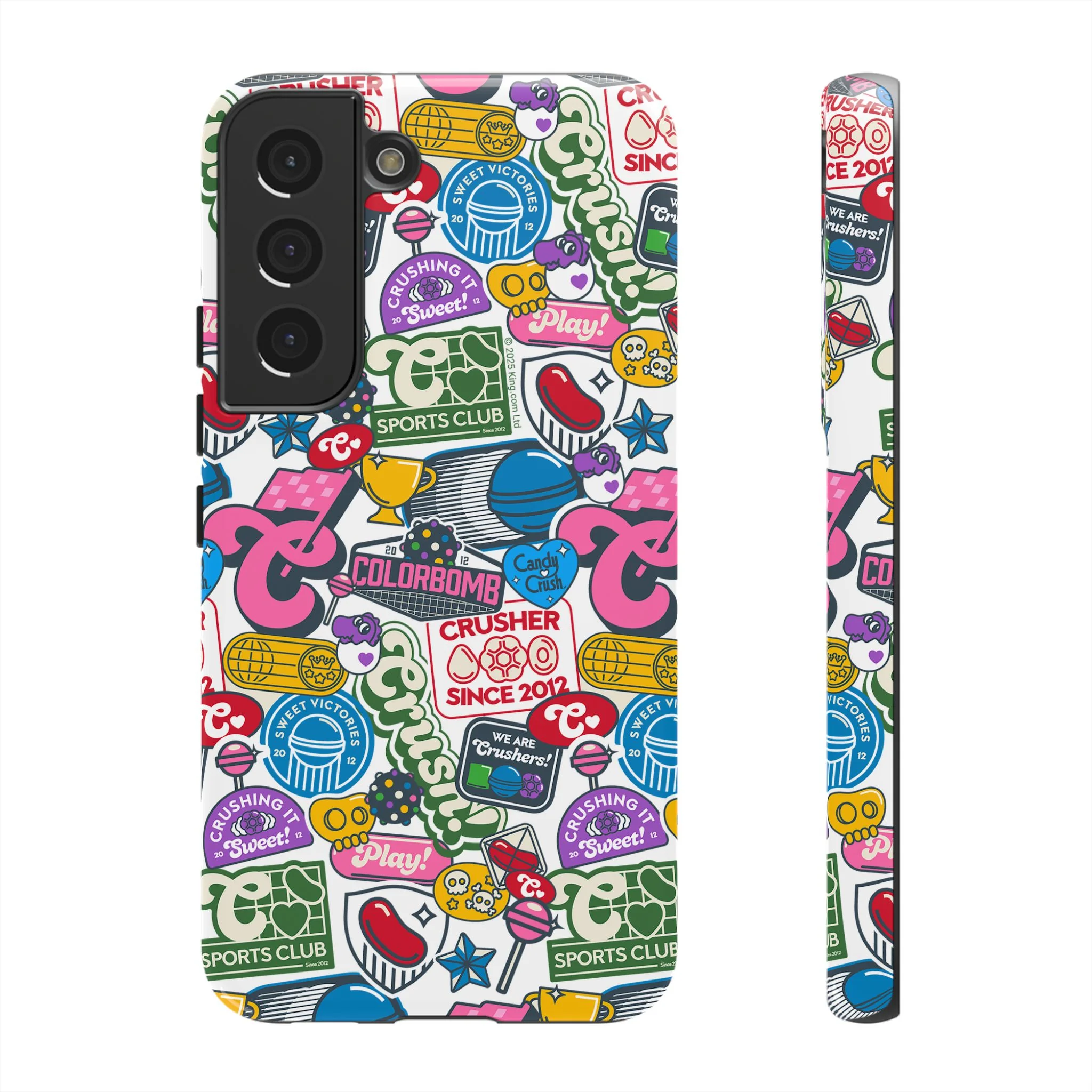 Candy Crush Sports Club Patches Tough Phone Case - Image 6