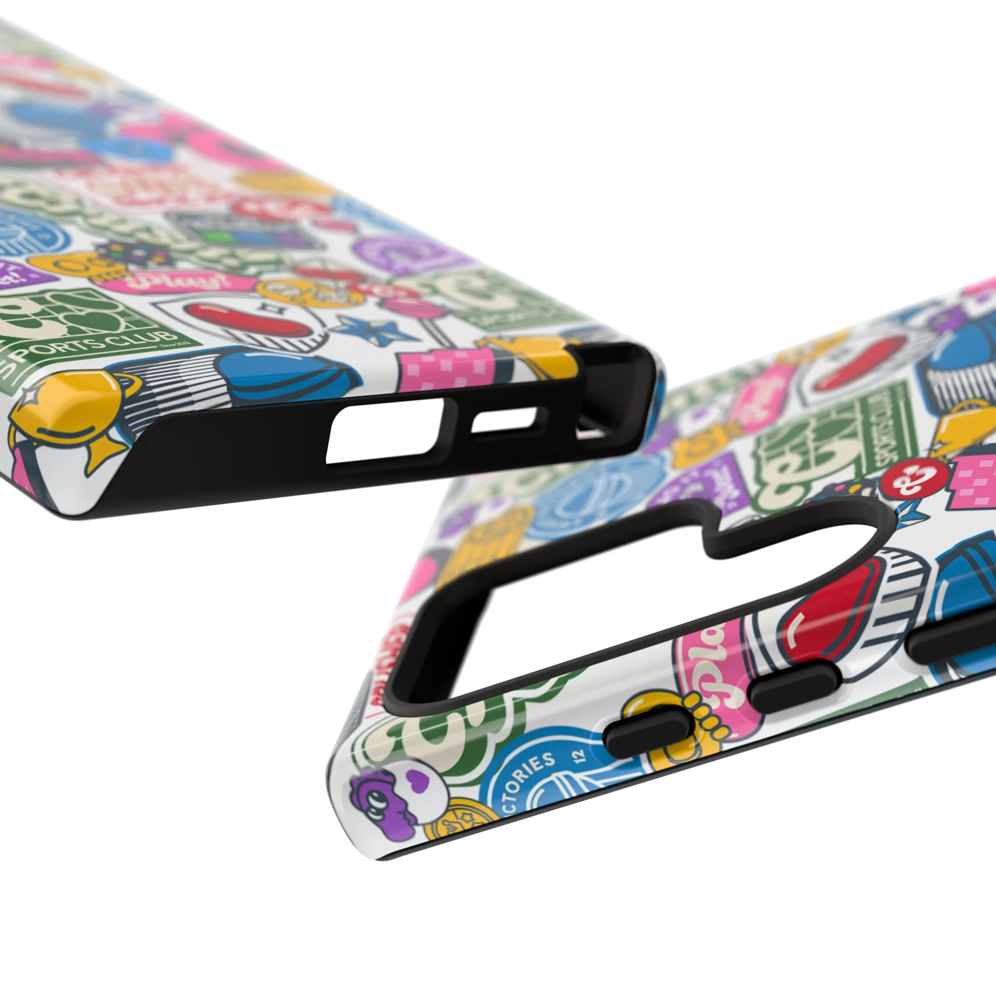 Candy Crush Sports Club Patches Tough Phone Case - Image 66
