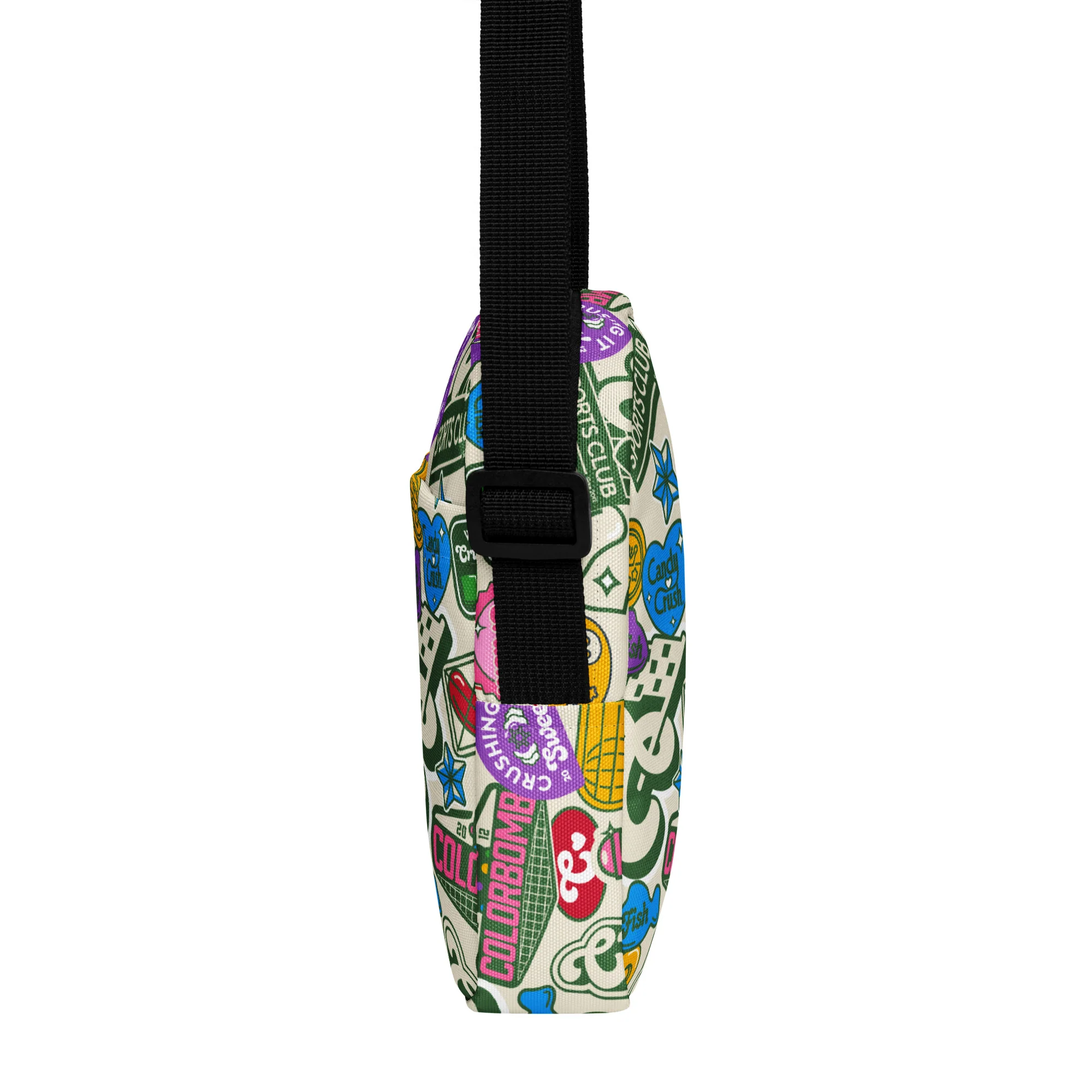 Candy Crush Sports Club Patches Utility Crossbody Bag - Image 3