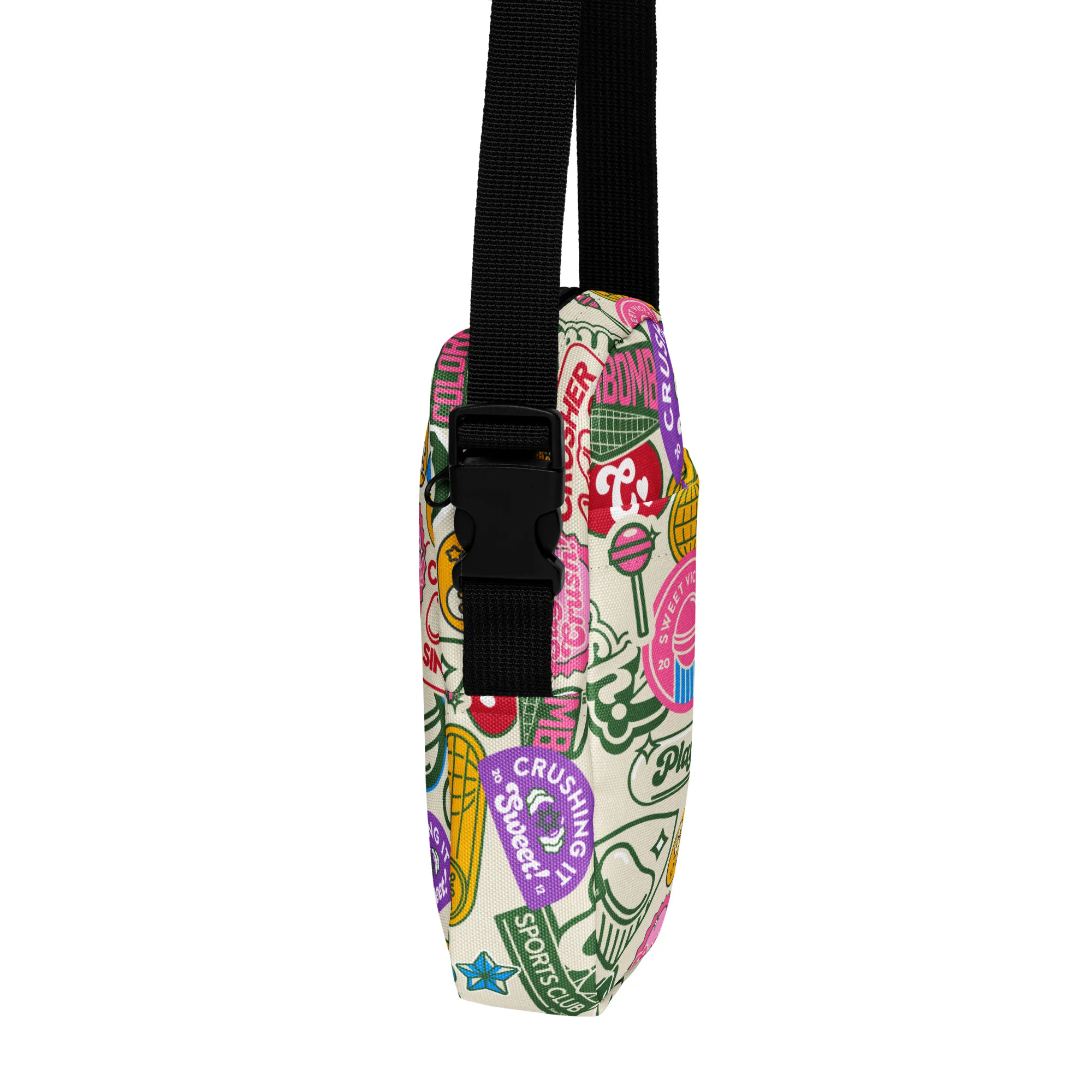 Candy Crush Sports Club Patches Utility Crossbody Bag - Image 4