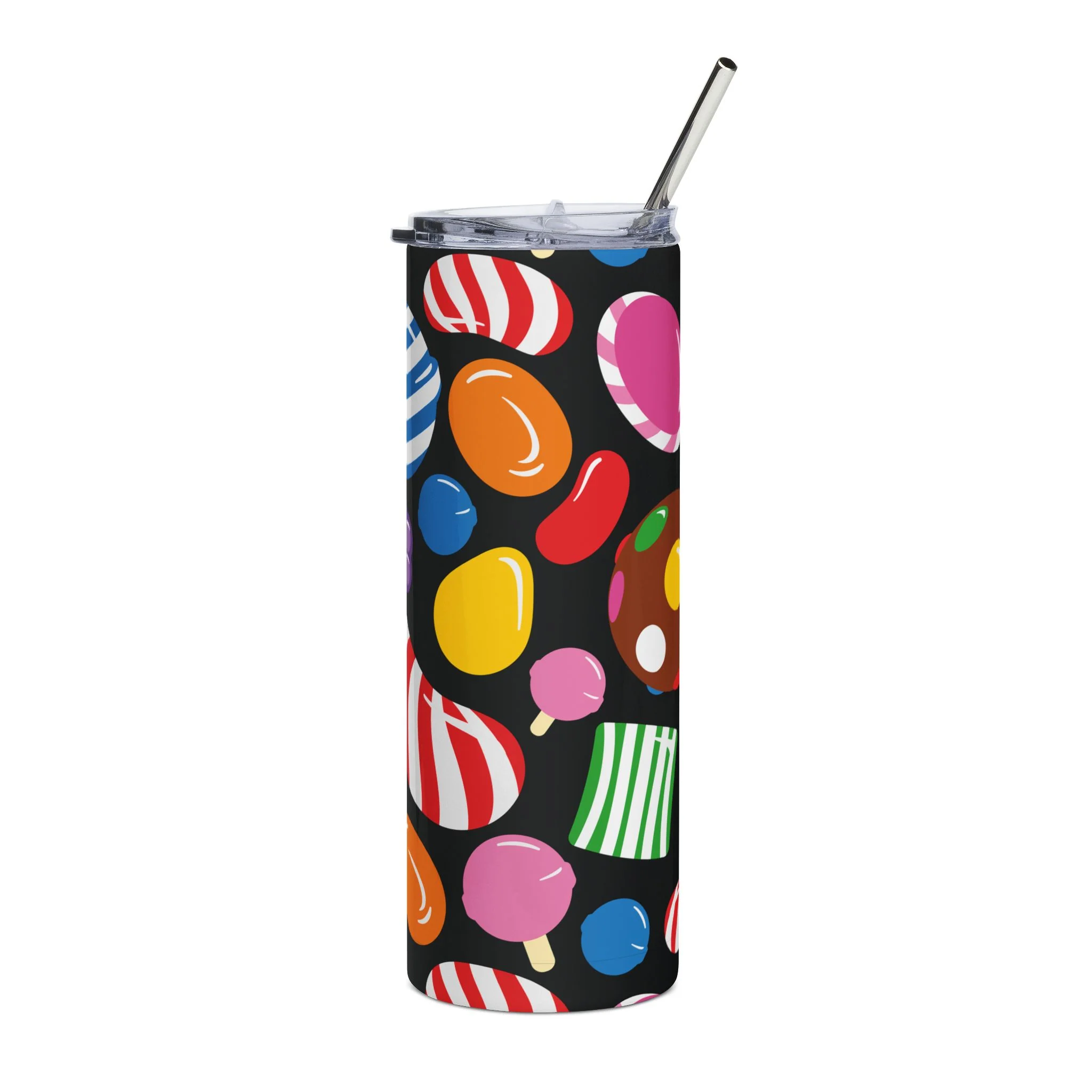 Candy Crush Candies Stainless Steel Tumbler - Image 4