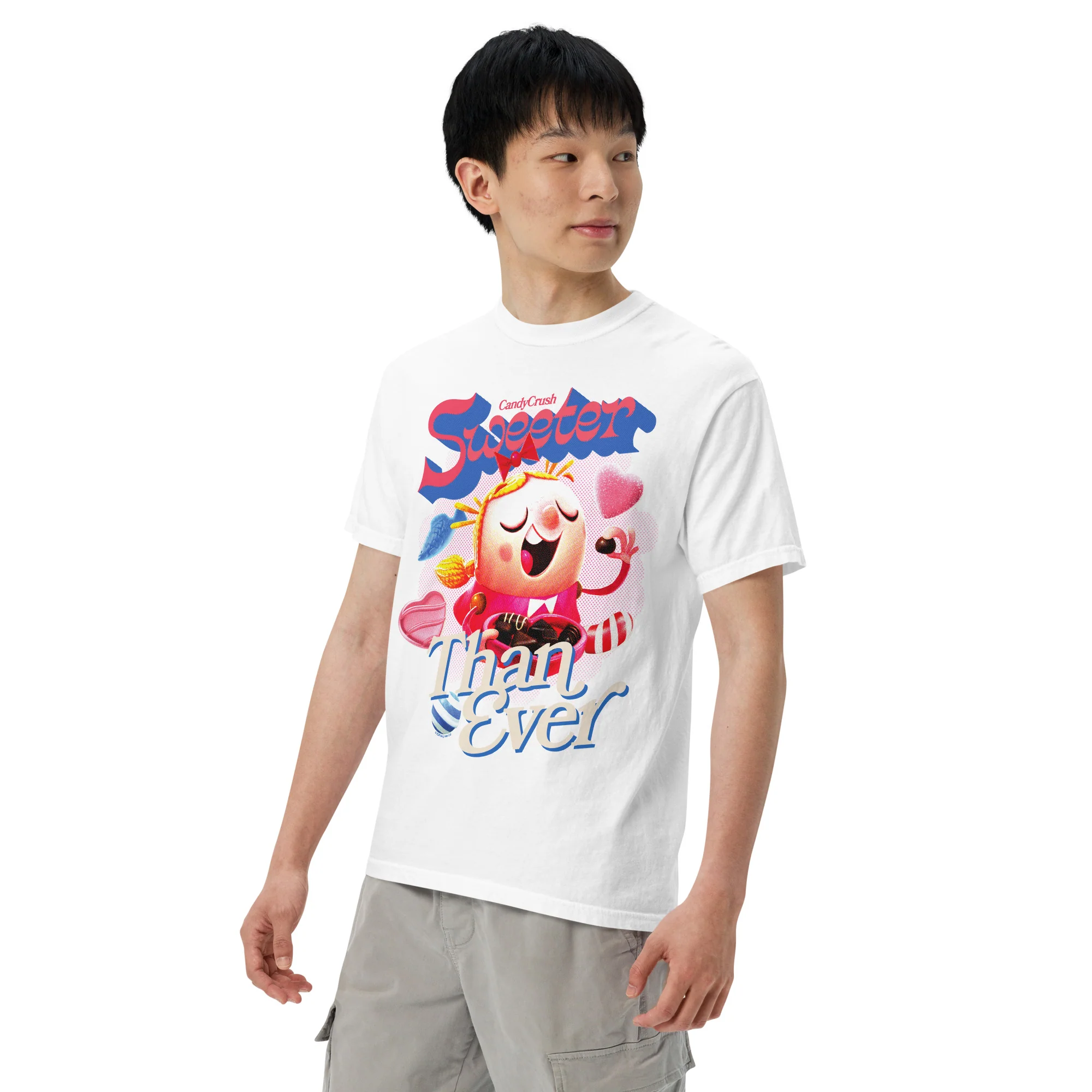 Candy Crush T-Shirt Sweeter Than Ever Comfort Colors - Image 4