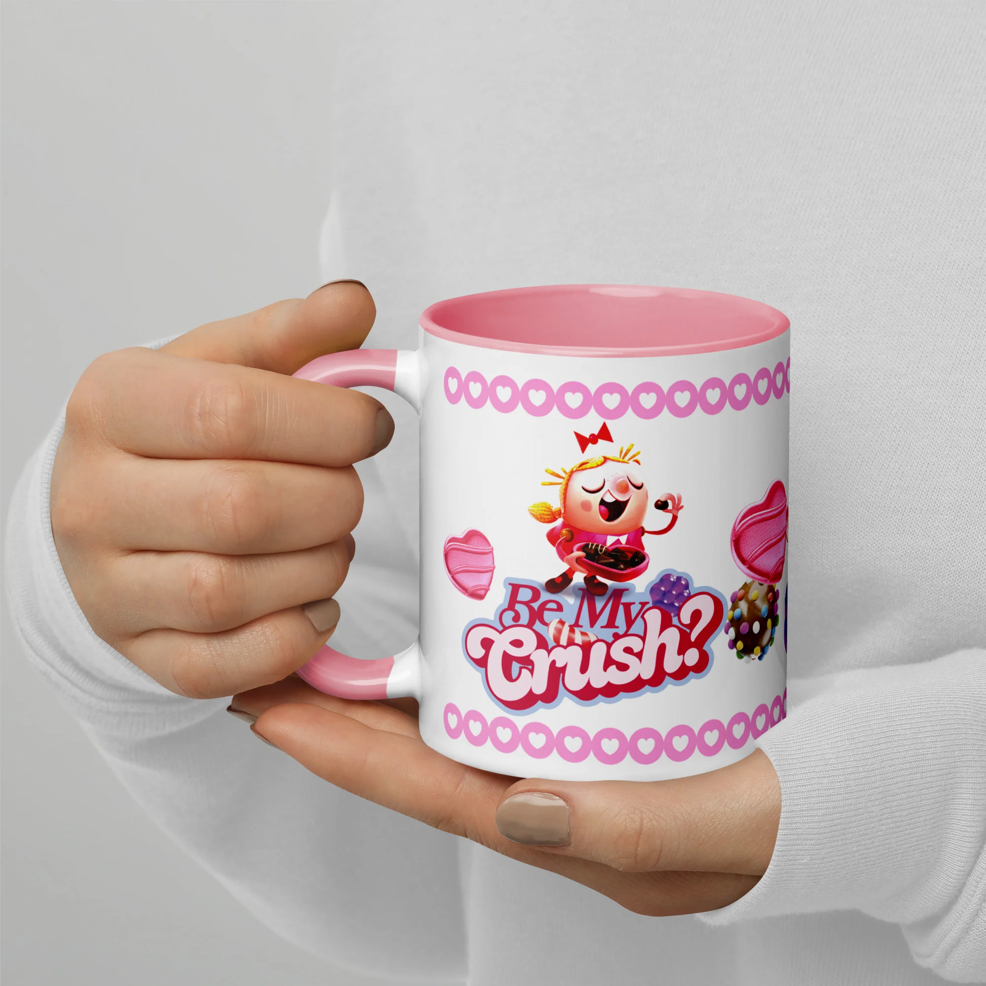 Candy Crush Two-Tone Mug Be My Crush? - Image 4